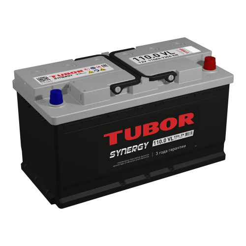 Аккумулятор TUBOR SYNERGY 6СТ-110.0 VL