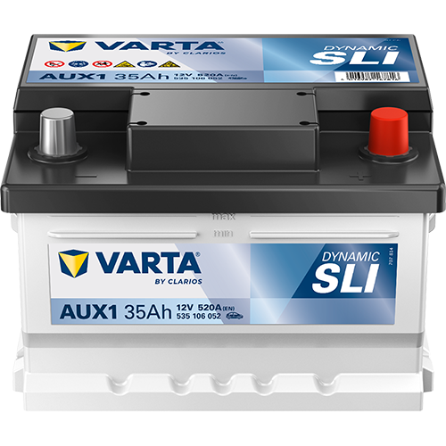 Аккумулятор VARTA 35 А/ч Dynamic SLI 535 106 052 AUXILIARY (AUX1)
