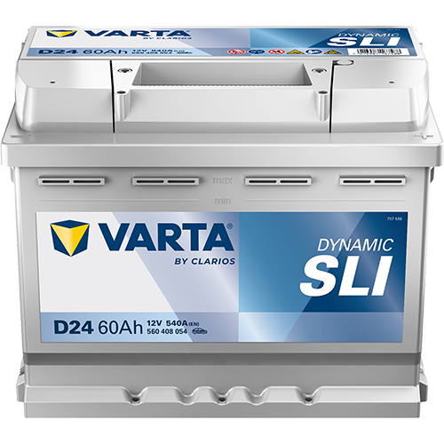 Аккумулятор VARTA 60 А/ч DYNAMIC SLI 560408054 D24 (о.п)
