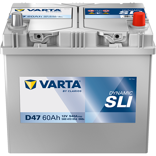 Аккумулятор VARTA 60 А/ч DYNAMIC SLI 560410054 D47 Asia (о.п)