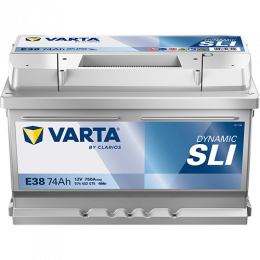 VARTA 74 А/ч DYNAMIC SLI 574402075 E38 (о.п)